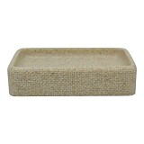 ΣΑΠΟΥΝΟΘΗΚΗ ΠΟΛΥΕΣΤΕΡΙΚΗ ΜΠΕΖ ΜΕ ΣΑΓΡΕ ΥΦΗ 11,8x8x2,7εκ.ANKOR