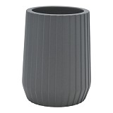 ΠΟΤΗΡΟΘΗΚΗ ΠΟΛΥΕΣΤΕΡΙΚΗ ΓΚΡΙ ΜΕ ΡΙΓΕΣ 7,7x7,7x10εκ.ANKOR