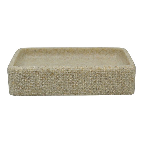 ΣΑΠΟΥΝΟΘΗΚΗ ΠΟΛΥΕΣΤΕΡΙΚΗ ΜΠΕΖ ΜΕ ΣΑΓΡΕ ΥΦΗ 11,8x8x2,7εκ.ANKOR