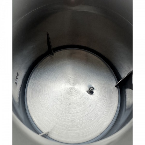 ANKOR Ηλεκτρικό Μπρίκι 400ml 1000W Γκρι-Μαύρο με Ασφάλεια Υπερχείλισης  K-848980