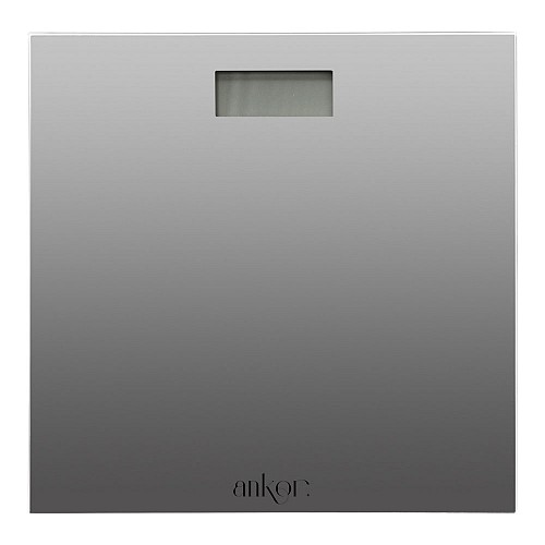 ΗΛΕΚΤΡΟΝΙΚΗ ΖΥΓΑΡΙΑ ΜΠΑΝΙΟΥ ΨΗΦΙΑΚΗ ΓΥΑΛΙΝΗ ΓΚΡΙ ΝΤΕΓΚΡΑΝΤΕ 30x30x2,5 εκ.ANKOR  851874