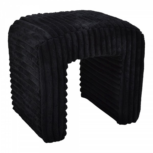 ΣΚΑΜΠΟ ΒΕΛΟΥΔΙΝΟ ΣΕ ΜΑΥΡΟ ΧΡΩΜΑ 43x35x41εκ. ANKOR   851713