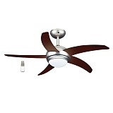 Ανεμιστήρας Οροφής PRCF-80424 Primo 44'' 110εκ. Με Τηλεχειριστήριο 1Φως 5Φτερά Wenge PRCF-80424
