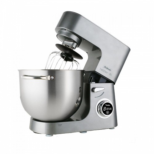 PRIMO Κουζινομηχανή PRMB-40529 Digital 1800W 8L Ανθρακί , Ισχυρή & Ανοξείδωτη  PRMB-40529