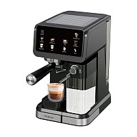 Μηχανή Espresso+Milk frother PREM-40570 Primo 3σε1 Hot&Cold 20Bar Touch screen Μαύρη-Inox  PRΕΜ-40570