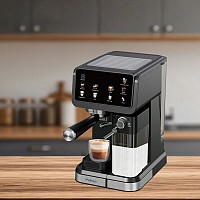 Μηχανή Espresso+Milk frother PREM-40570 Primo 3σε1 Hot&Cold 20Bar Touch screen Μαύρη-Inox  PRΕΜ-40570