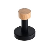 ESTIA ΚΡΕΜΑΣΤΡΑ ΕΠΙΤΟΙΧΙΑ BAMBOO ESSENTIALS ΜΟΝΗ ΜΕΤΑΛΛΙΚΗ ΜΑΥΡΗ