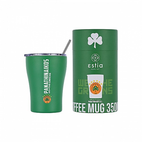 ESTIA ΘΕΡΜΟΣ COFFEE MUG PANATHINAIKOS BC EDITION 350ml