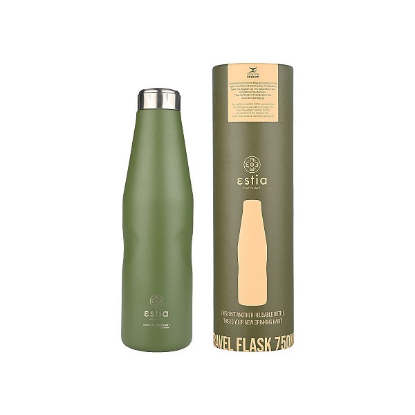 ESTIA ΘΕΡΜΟΣ TRAVEL FLASK SAVE THE AEGEAN 750ml FOREST SPIRIT