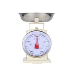 ESTIA ΖΥΓΑΡΙΑ ΚΟΥΖΙΝΑΣ ALLURE ΜΗΧΑΝΙΚΗ ΜΕΤΑΛΛIKH ΜΕΓΙΣΤΟY ΒΑΡΟΥΣ 5kg 19x12x20.5cm IVORY