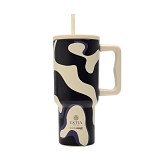 ESTIA ΘΕΡΜΟΣ STRAW TUMBLER XL SAVE THE AEGEAN 900ml BOLD DRIFT