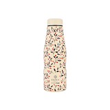 ESTIA ΘΕΡΜΟΣ TRAVEL FLASK SAVE THE AEGEAN 500ml BLOOM  BEIGE