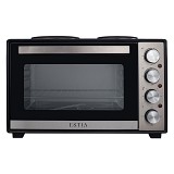 ESTIA ΗΛΕΚΤΡΙΚΟ ΦΟΥΡΝΑΚΙ MULTICOOK COMPACT 3600w 38lt ΜΕ 2 ΕΣΤΙΕΣ ΚΑΙ ΑΝΤΙΚΟΛΛΗΤΙΚΟ ΕΣΩΤΕΡΙΚΟ