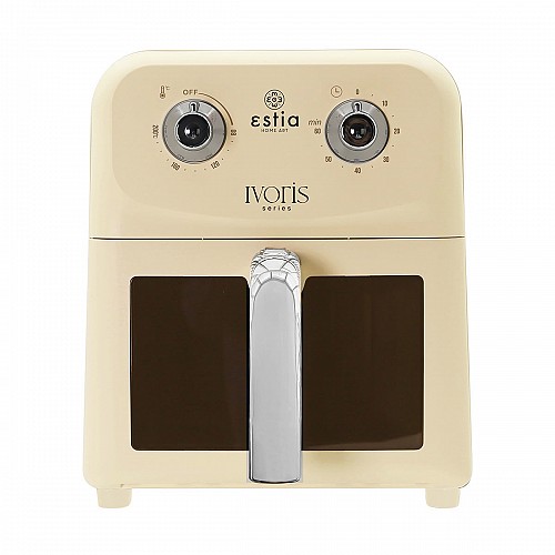 ESTIA Φριτέζα Αέρος Ivoris 1500W–1700W 6Lt με Ρύθμιση Θερμοκρασίας & Εσωτερικό Φως