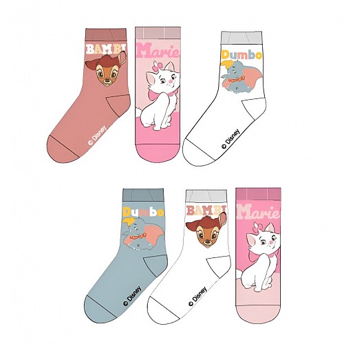 Disney Classics Cute children's socks 23-34