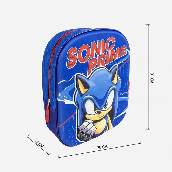 Sonic the Hedgehog Prime 3D Backpack, Bag 31 cm  CEP2100005349
