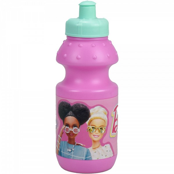 Barbie Happy Thoughts plastic flask, sport bottle 350 ml