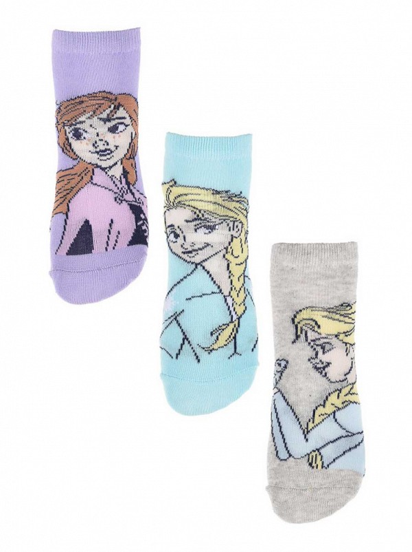 Disney Frozen Spark childrens invisible socks 23-34