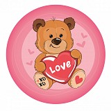 Teddy Bear s shape pillow, decorative pillow 36*36 cm