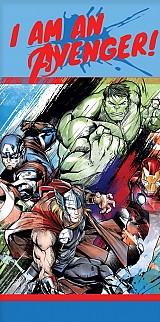 Avengers Drew bath towel, beach towel 70x140cm