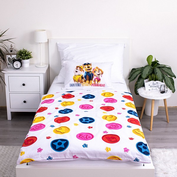 Paw Patrol Teamwork childrens bedding cover 100×135cm, 40×60 cm