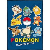 Pokémon Ready for Bottle polar fleece blanket 100x140cm