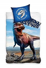 Dinosaur Excavation Bedding Set 140×200cm, 70×90 cm