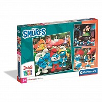 Smurfs 3x48 pieces puzzle Clementoni  CMC25792