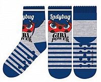 Miraculous Ladybug Girl Power childrens thick non-slip socks 27/30