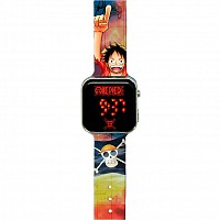 One Piece digital LED watch
