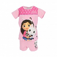 Gabbys Dollhouse Pandy Paws childrens short pajamas 2-6 years