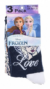 Disney Frozen childrens socks 31/34