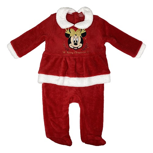 Disney Minnie  Christmas baby onesie, pajamas 24 months