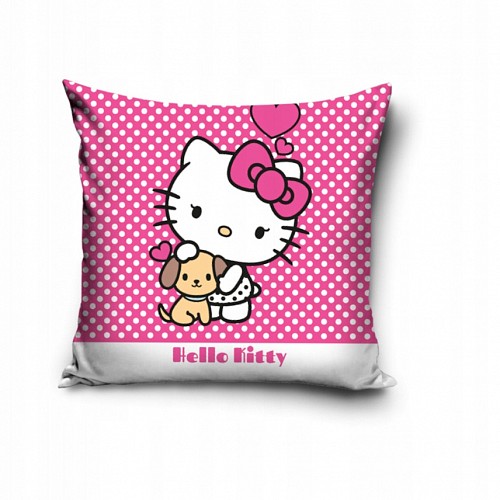 Hello Kitty Puppy Pillowcase 40x40 cm