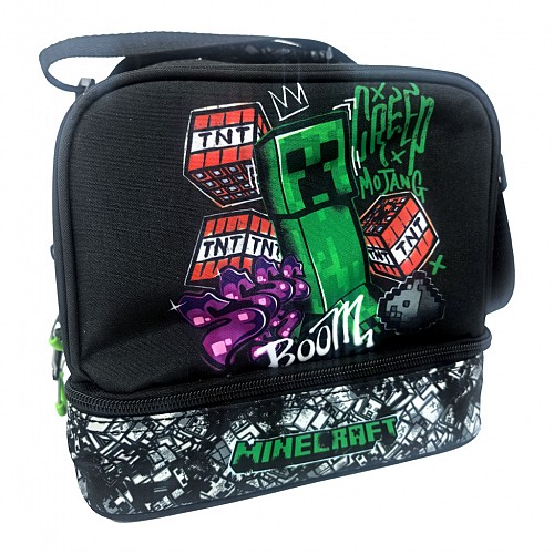 Minecraft Metro Art thermo lunch bag 21 cm