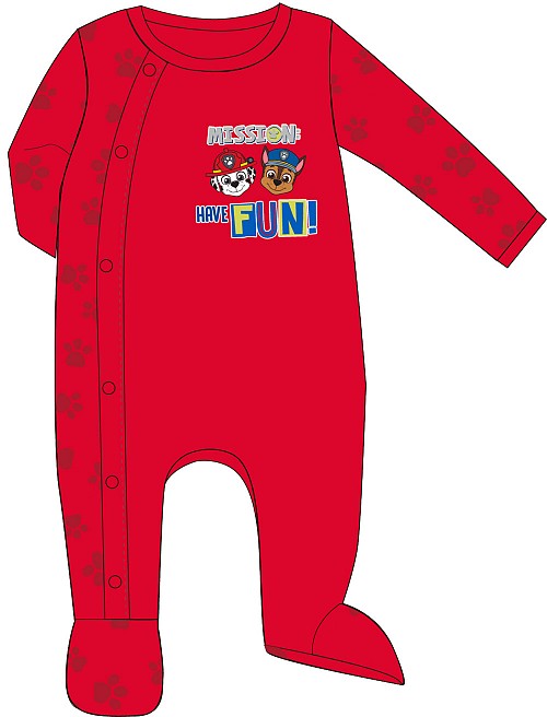 Paw Patrol Fun Red baby romper 3-23 months