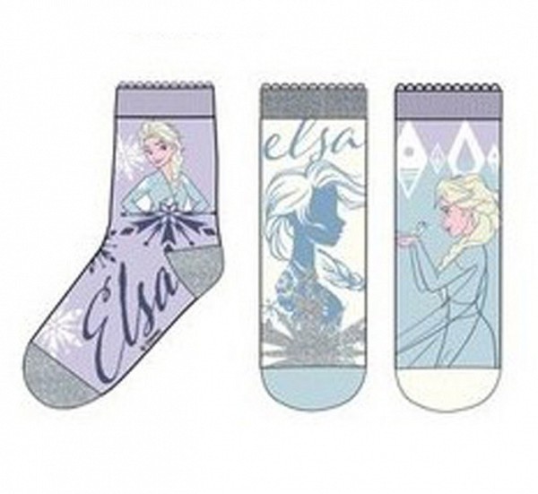 Disney Frozen childrens socks 31/34