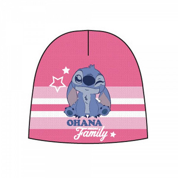 Disney Lilo and Stitch Ohana Pink baby hat 50 cm
