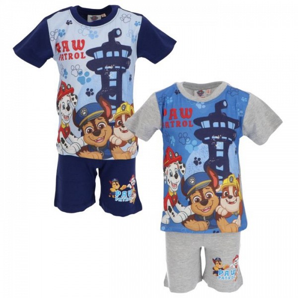 Paw Patrol Tower childrens short pajamas 2-6 years