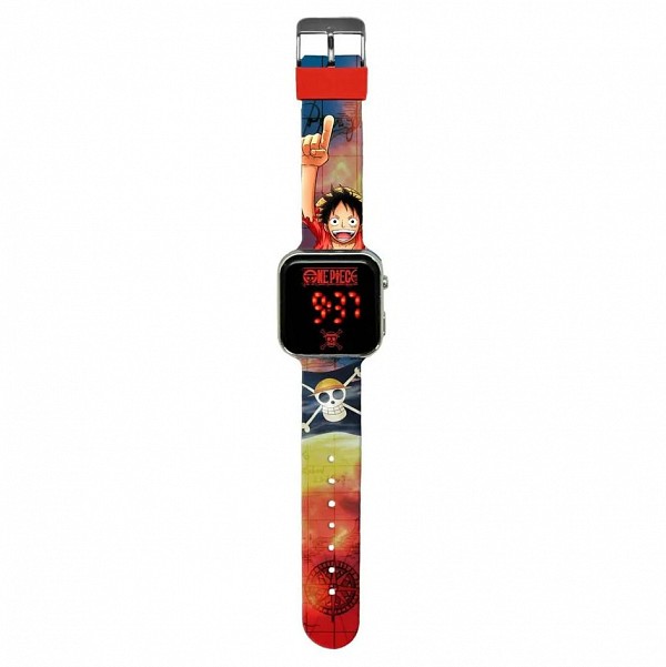 One Piece digital LED watch