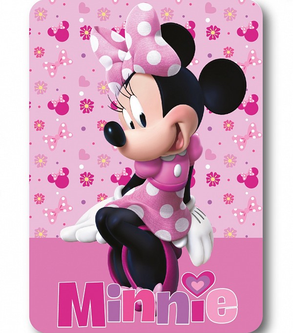 Disney Minnie Lovely Charm fleece blanket 100x140cm