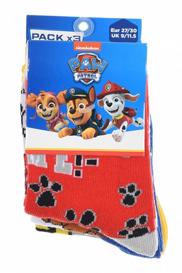 Paw Patrol childrens socks 31/34