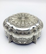 Μπιζουτιέρα Επάργυρη Λακαριστή 104HQ17954