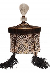 Βάζο Τζαρ Κεραμικό Με Καπάκι/Φούντα WB13-02-19410