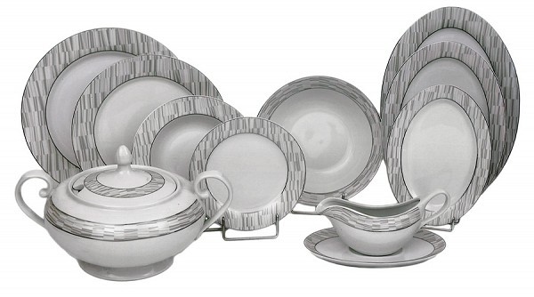 Σερβίτσιο Φαγητού Πορσελάνης 72 Τεμαχίων 72|15018W