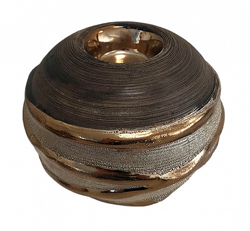 Κηροπήγιο κεραμικό για ρεσώ στρογγυλό