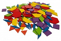 Educational puzzle - geometric shapes