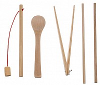 Wooden puzzle - beads DU17252