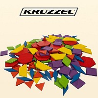 Educational puzzle - geometric shapes
