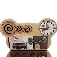 Kruzzel bear manipulation board 22584